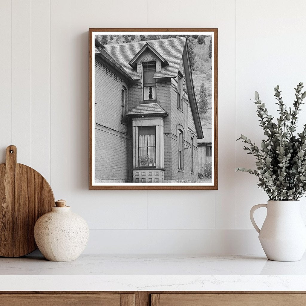 Historic Residence Detail in Telluride Colorado 1940