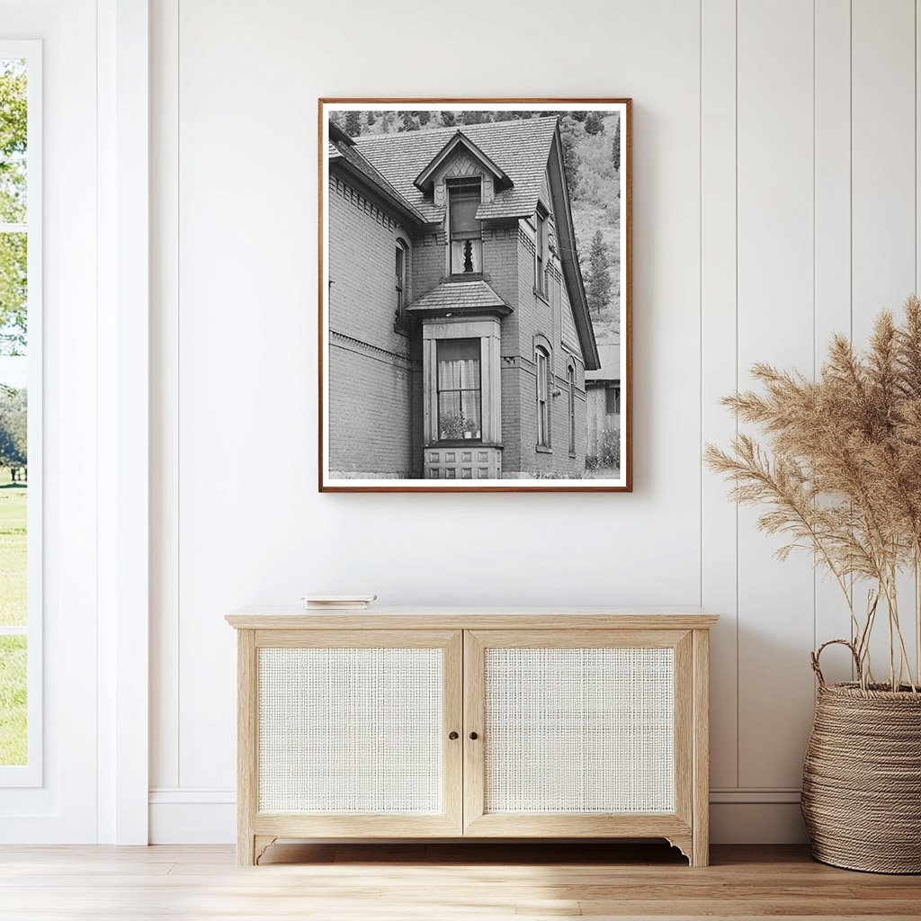 Historic Residence Detail in Telluride Colorado 1940