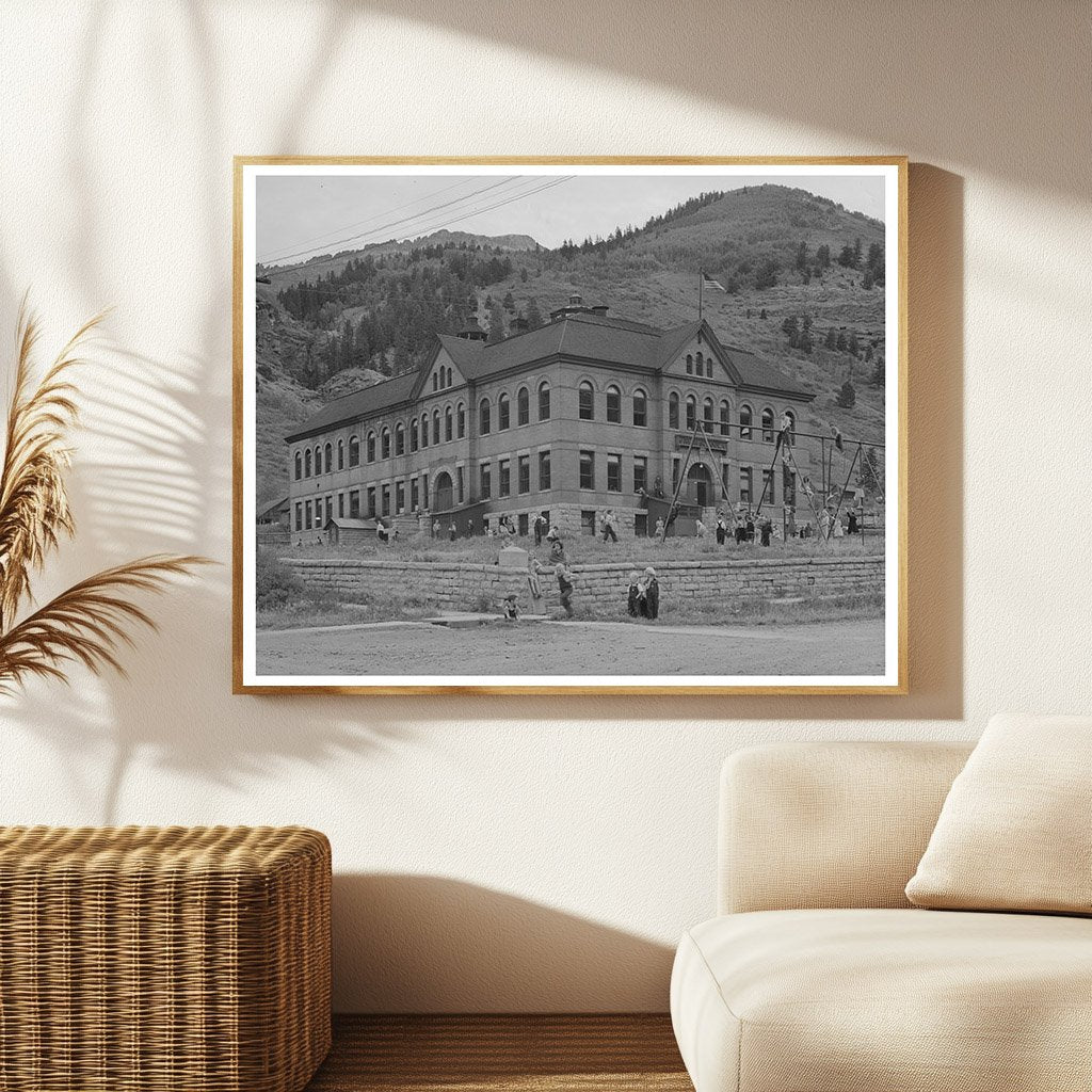 Telluride Colorado Public School September 1940 Image