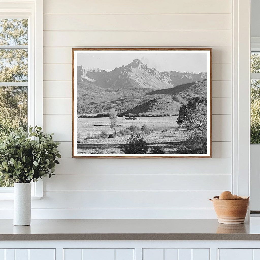 Ouray County Colorado Mountain Valley September 1940