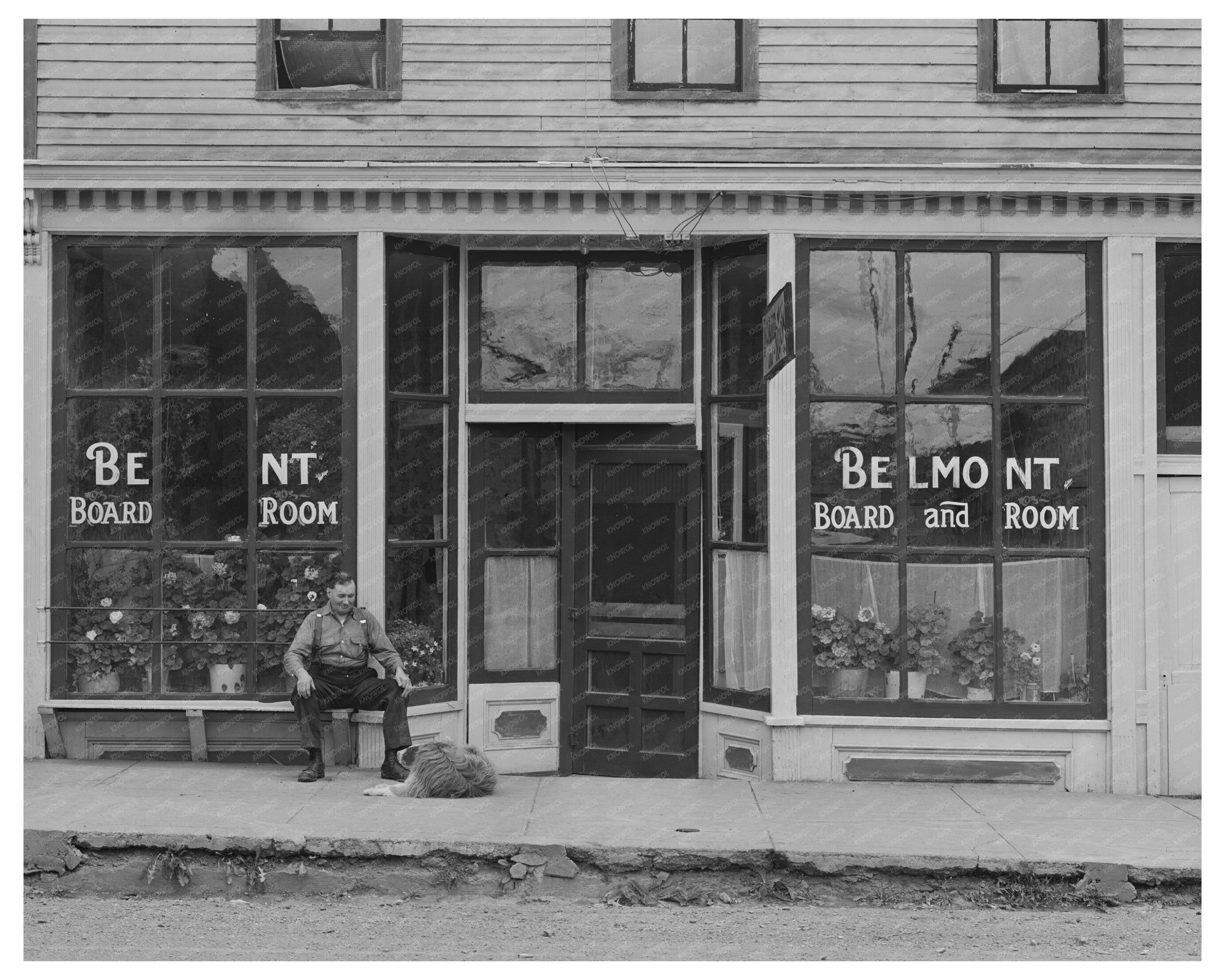 Telluride Colorado Boarding House September 1940 Image