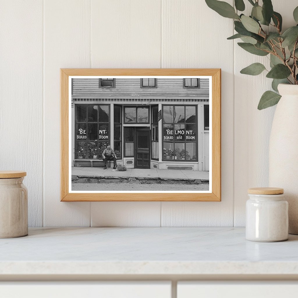 Telluride Colorado Boarding House September 1940 Image