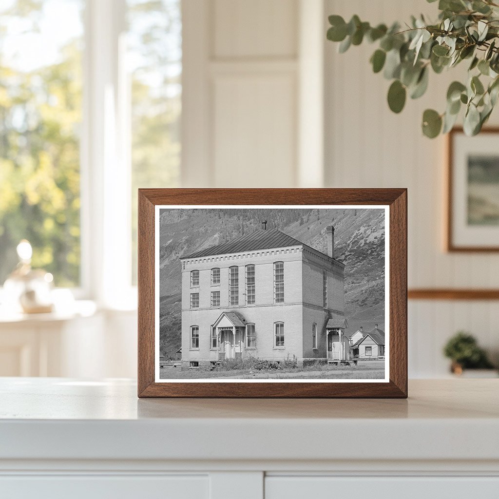 Silverton Colorado Jail Historical Photo September 1940