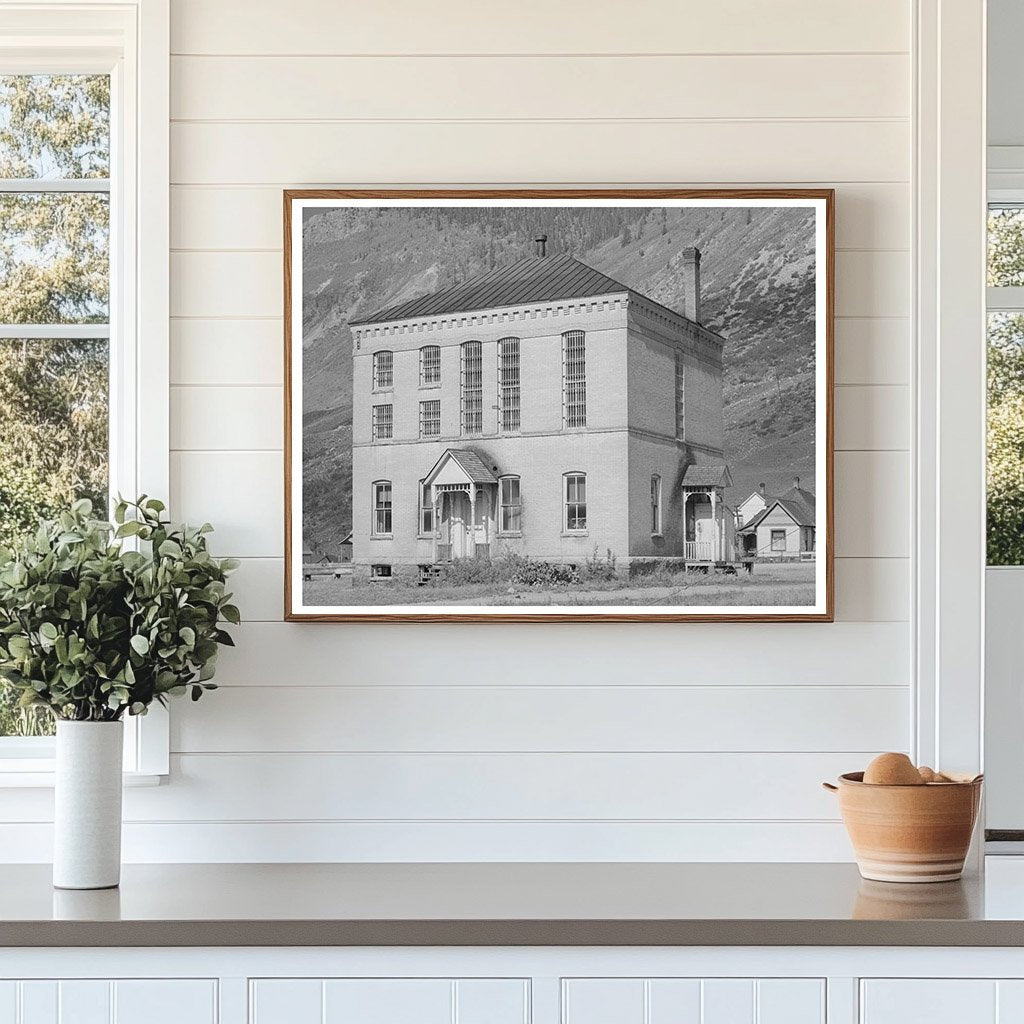 Silverton Colorado Jail Historical Photo September 1940