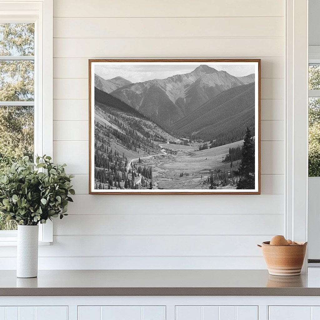 Million Dollar Highway San Juan County Colorado 1940