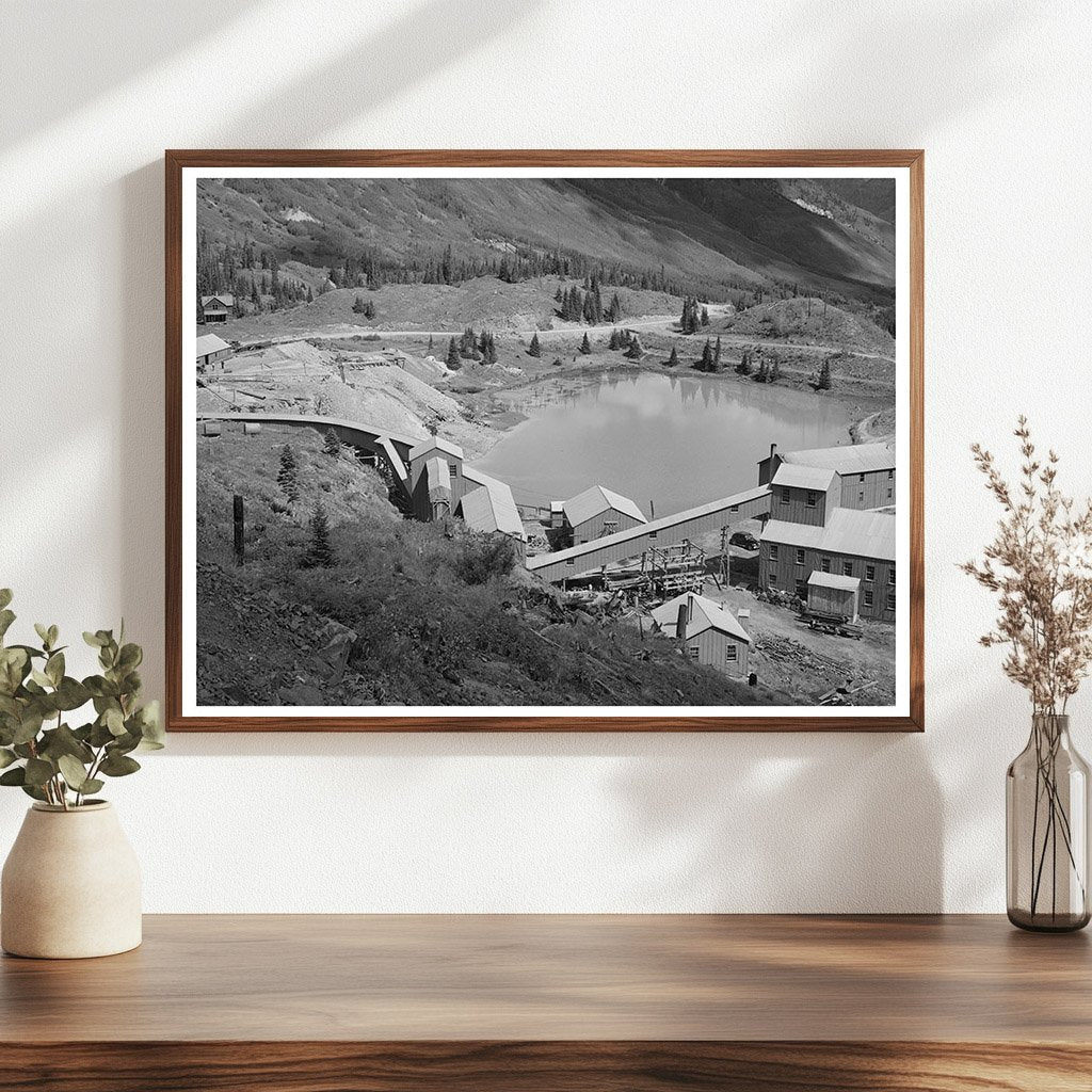 Gold Mill in San Juan County Colorado September 1940