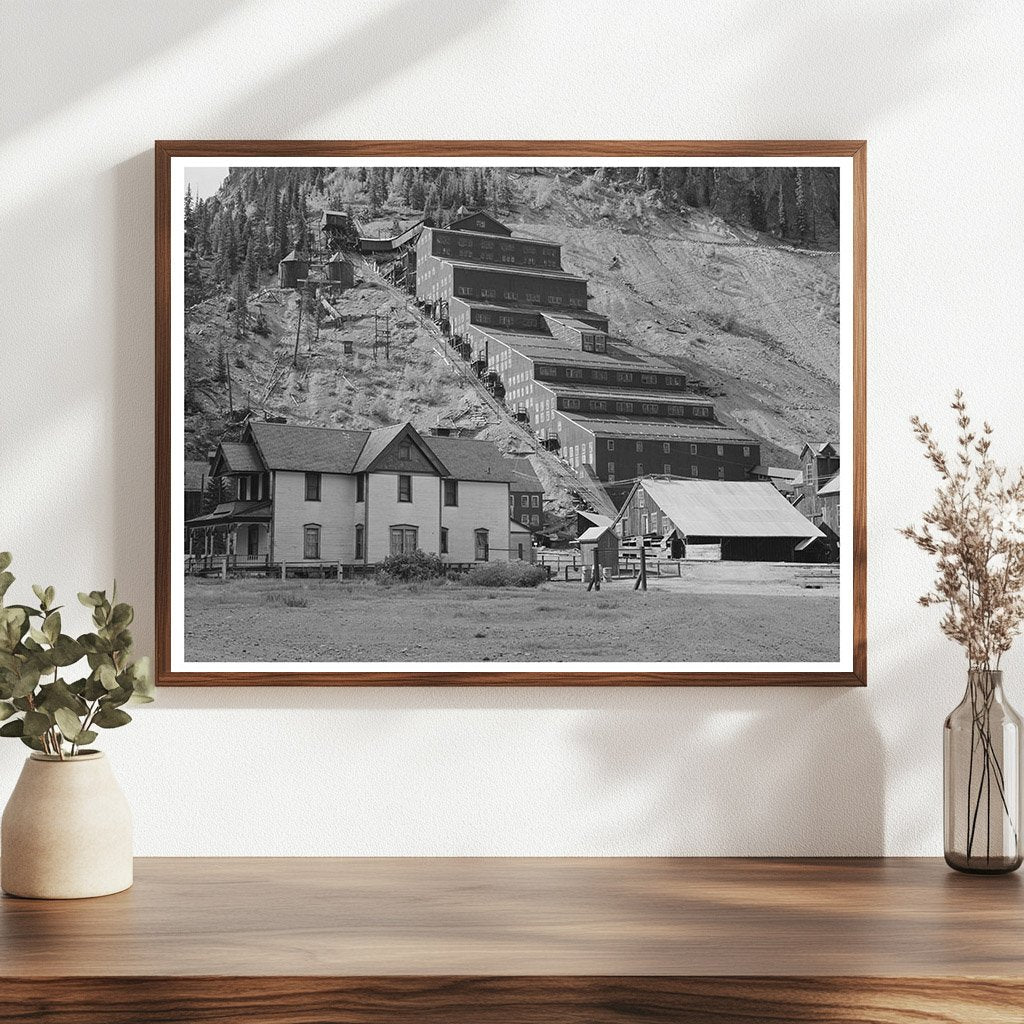 Abandoned Sunnyside Mill San Juan County Colorado 1940