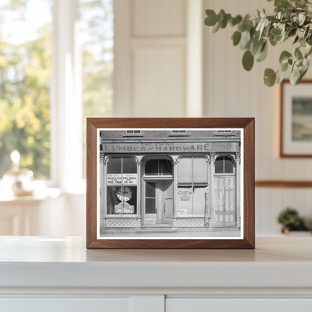 Silverton Colorado Building Architecture September 1940