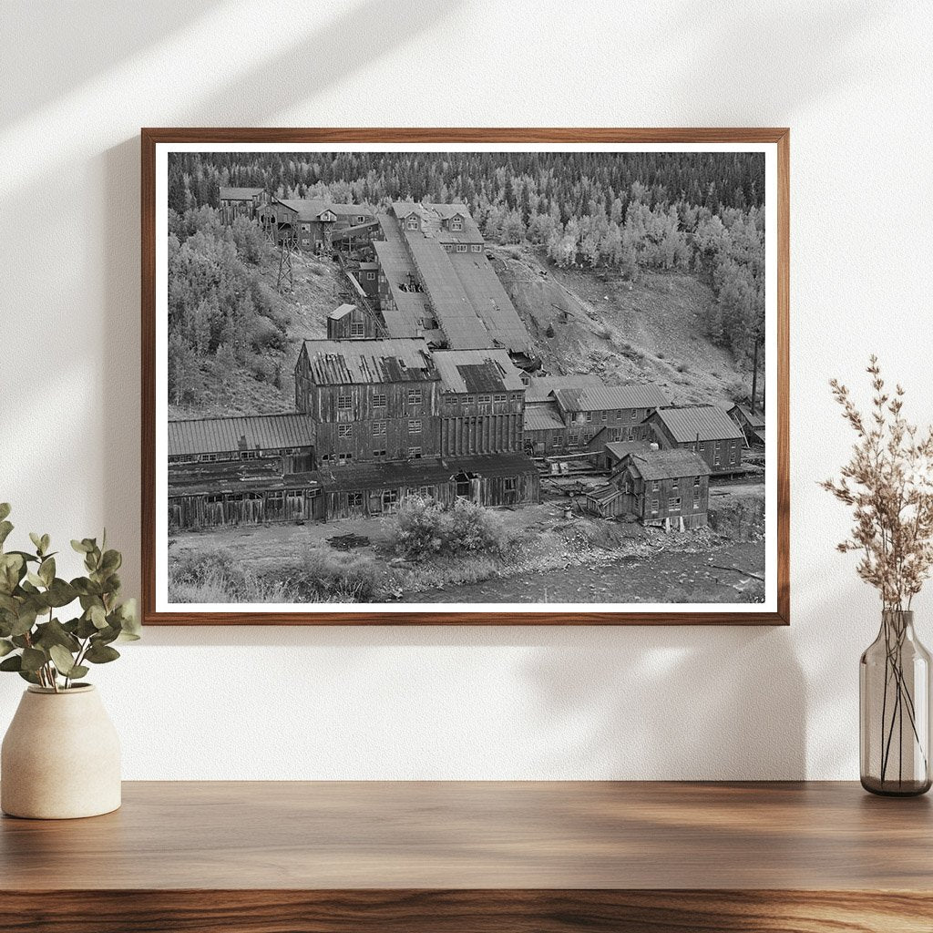 Abandoned Gold Mill in San Juan County Colorado 1940
