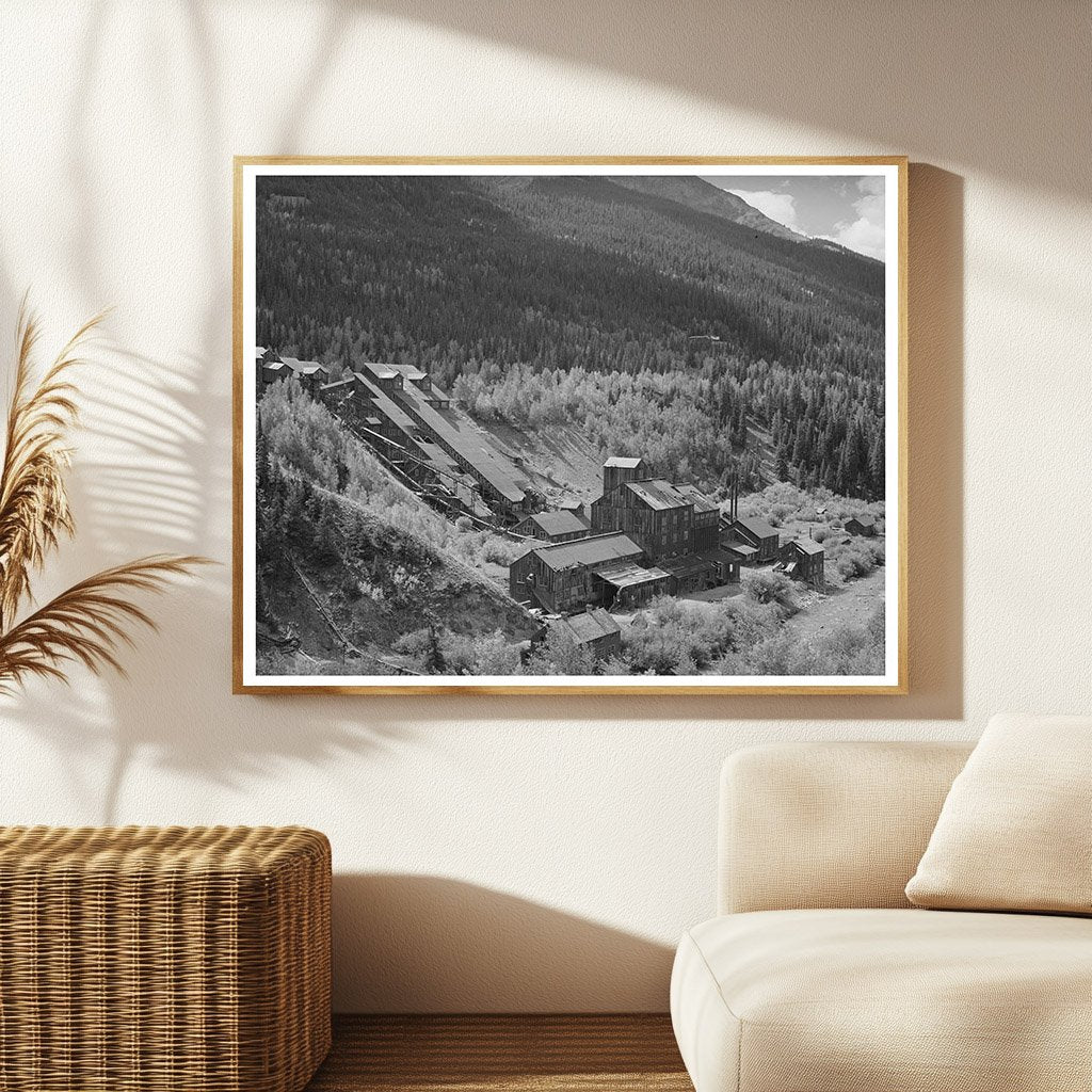 Abandoned Mill in Silverton Colorado September 1940