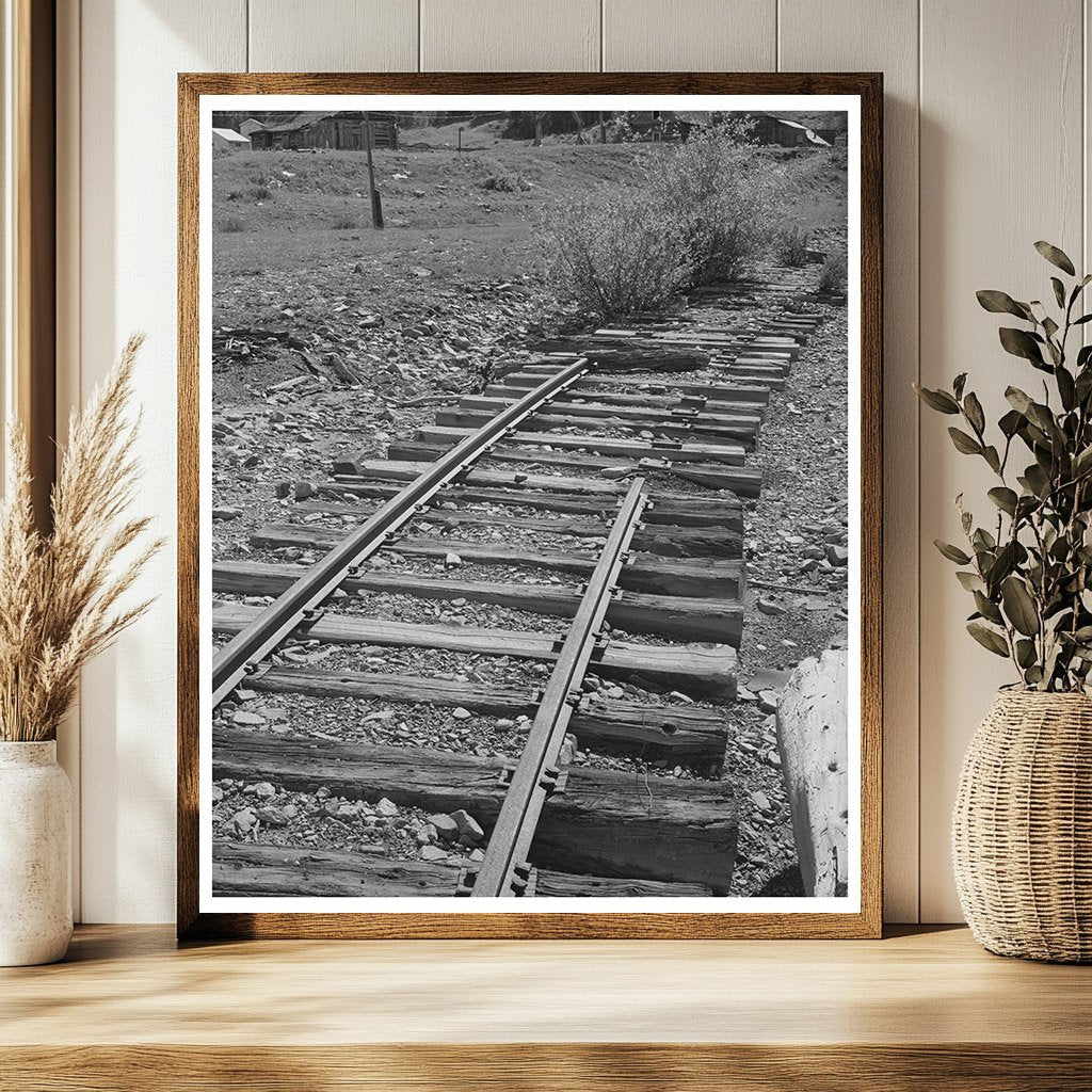 Abandoned Railroad to Deserted Mine San Juan County 1940