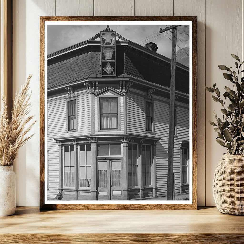 Rooming House Entrance in Silverton Colorado 1940