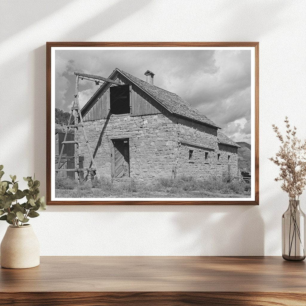 Historic Brick Barn La Plata County Colorado September 1940