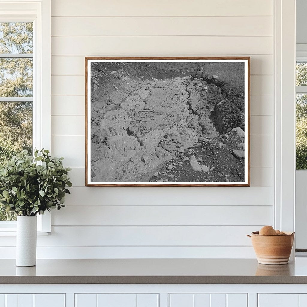 Gold Mill Tailings Stream San Juan County Colorado 1940