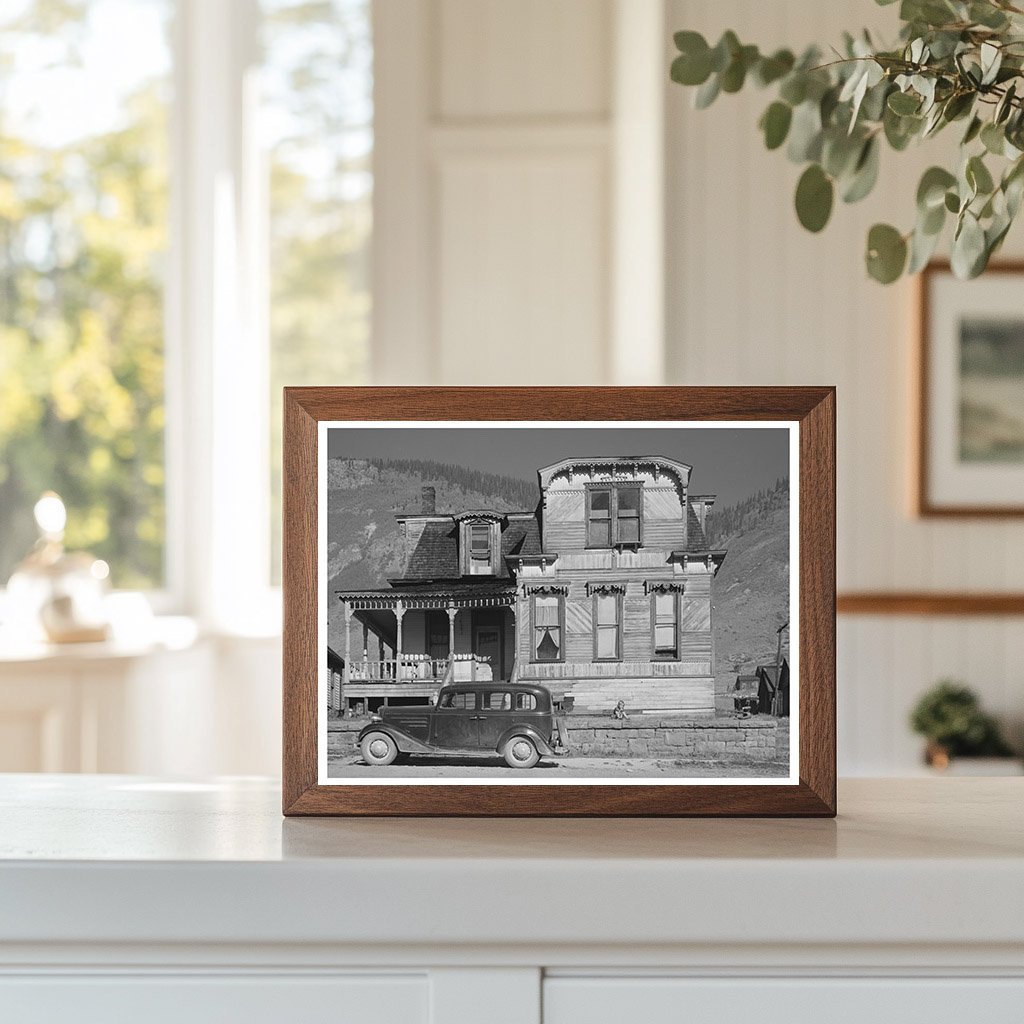 Historic House in Silverton Colorado September 1940