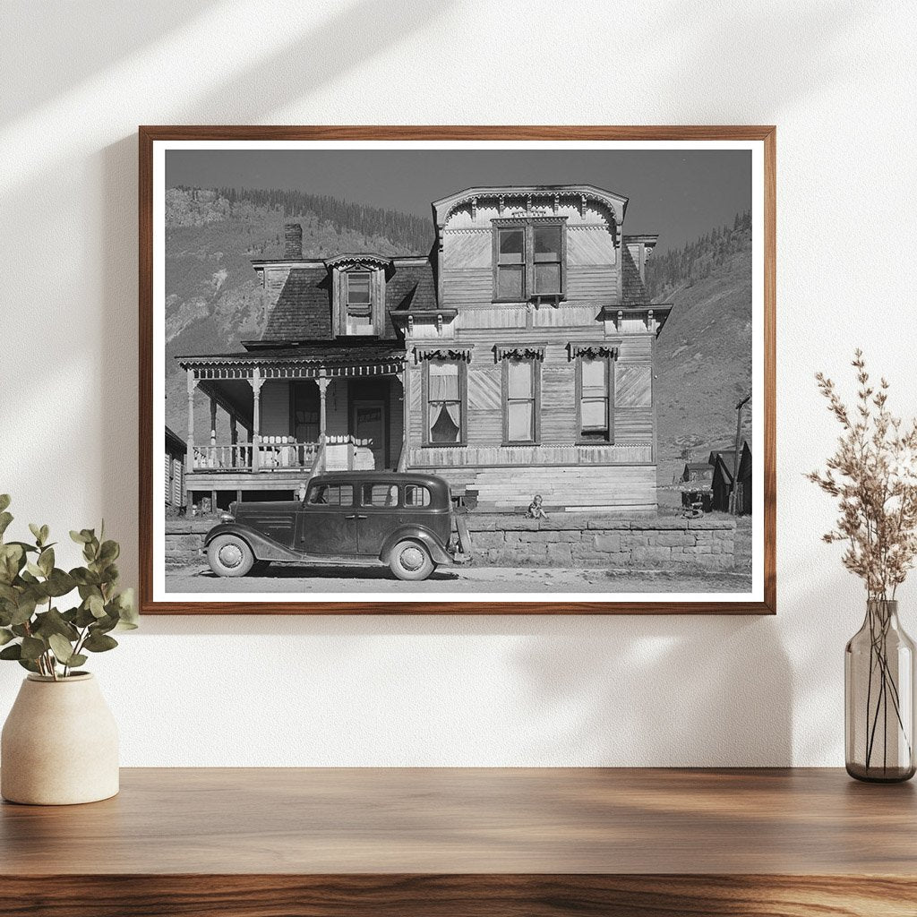Historic House in Silverton Colorado September 1940