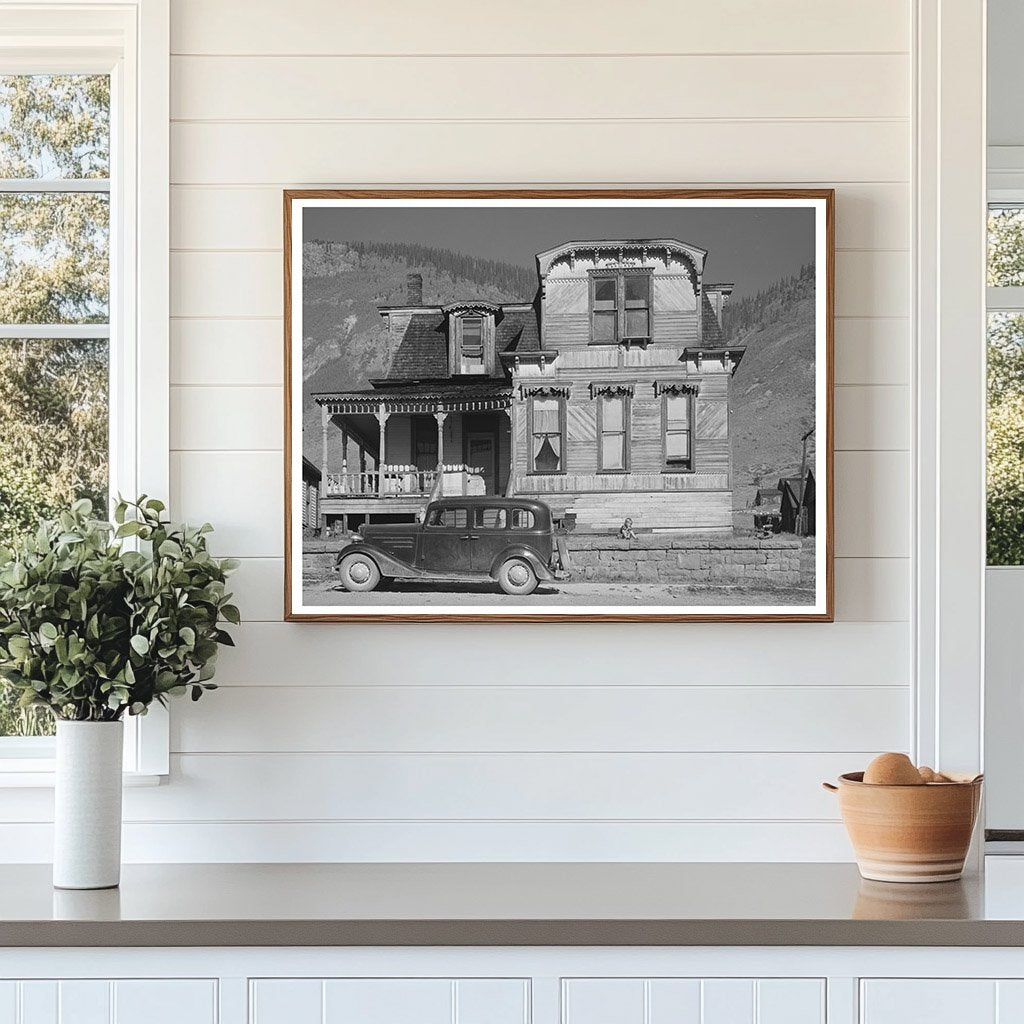 Historic House in Silverton Colorado September 1940