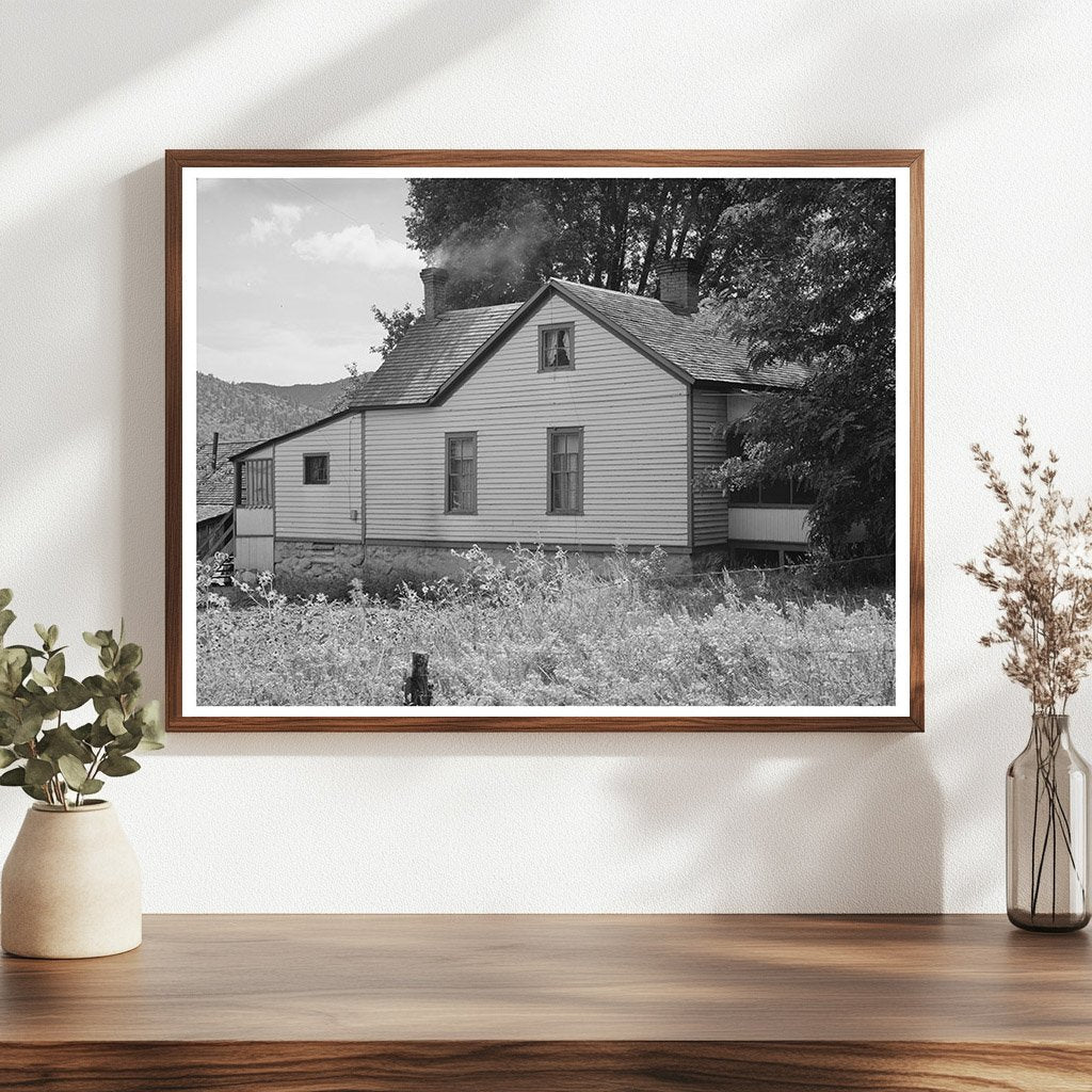 Farmers Home in Animas River Valley Colorado 1940