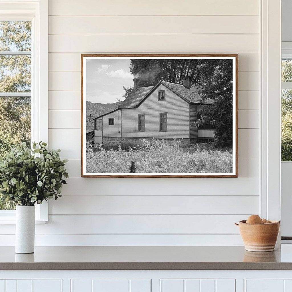 Farmers Home in Animas River Valley Colorado 1940