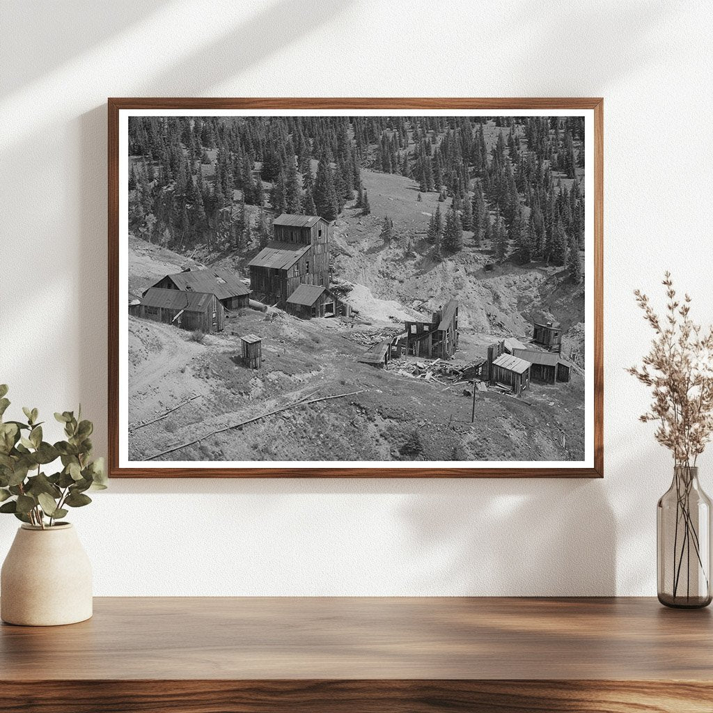 Abandoned Mine in San Juan County Colorado 1940