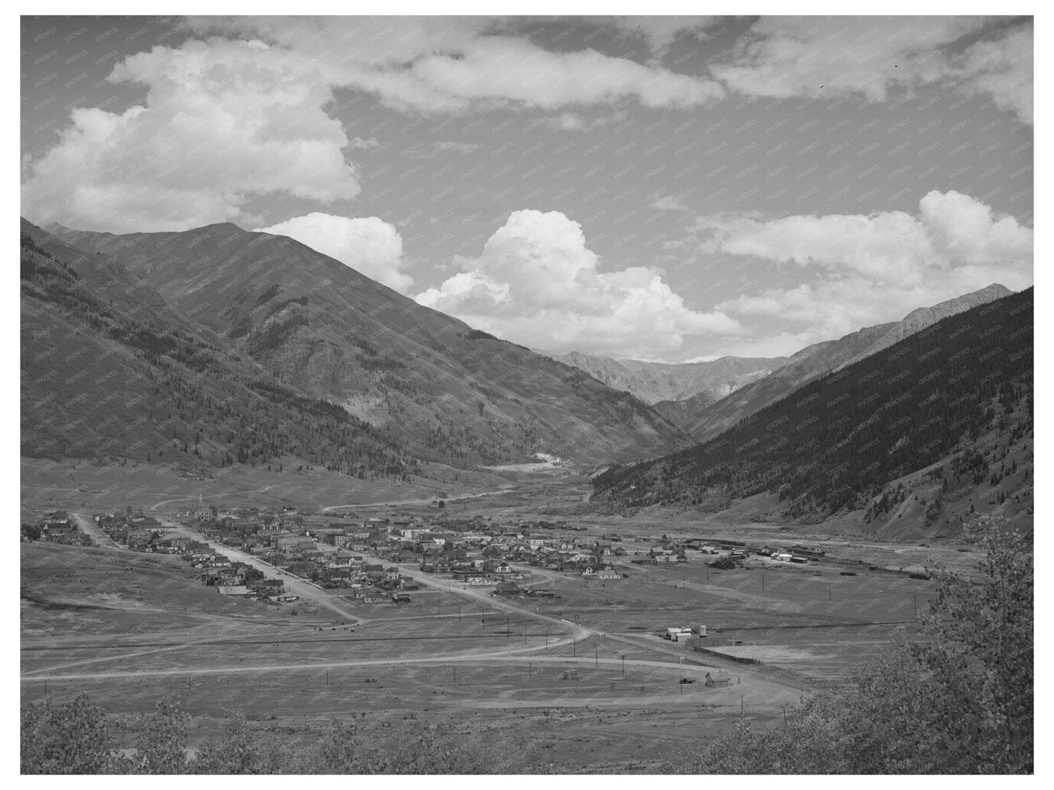 Silverton Colorado Mining Heritage Vintage Image September 1940