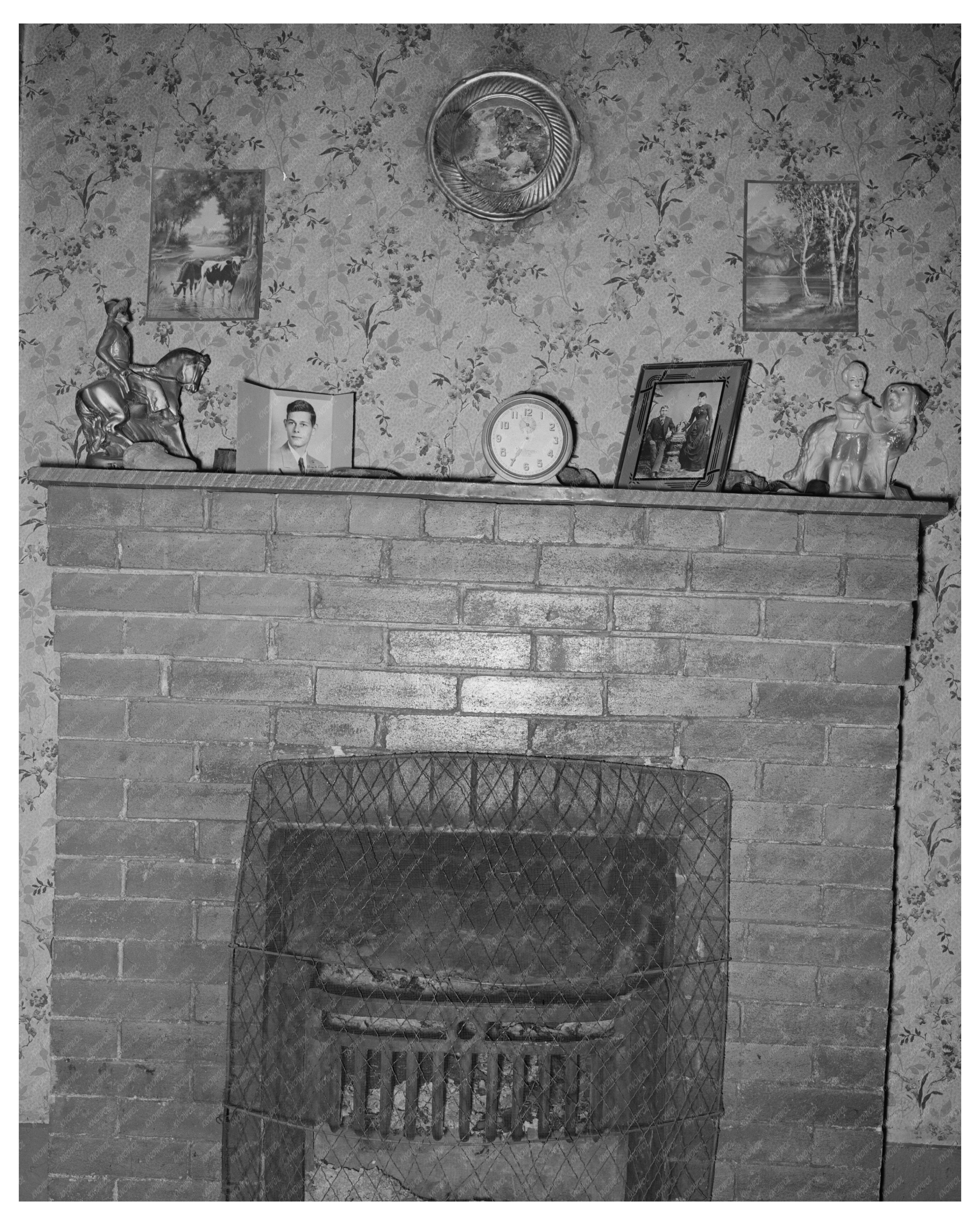 Vintage 1940 Fireplace in Animas River Valley Home