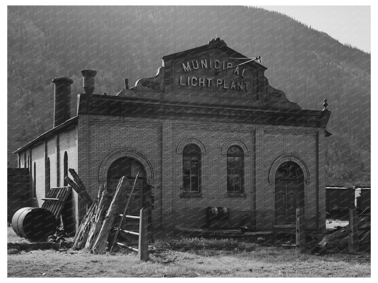 Light Plant in Silverton Colorado September 1940