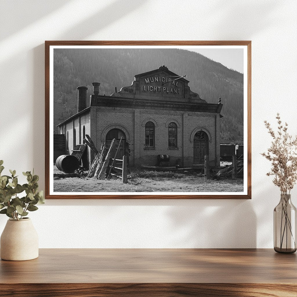 Light Plant in Silverton Colorado September 1940