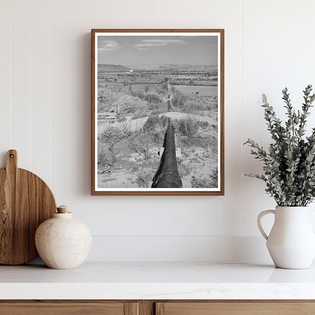 Water Facilities Pipeline Project Saint George Utah 1940
