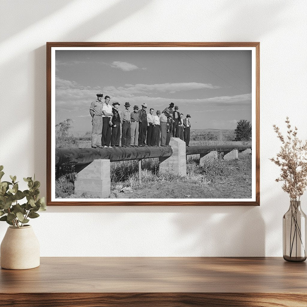 Farm Security Administration Irrigation Pipeline Utah 1940