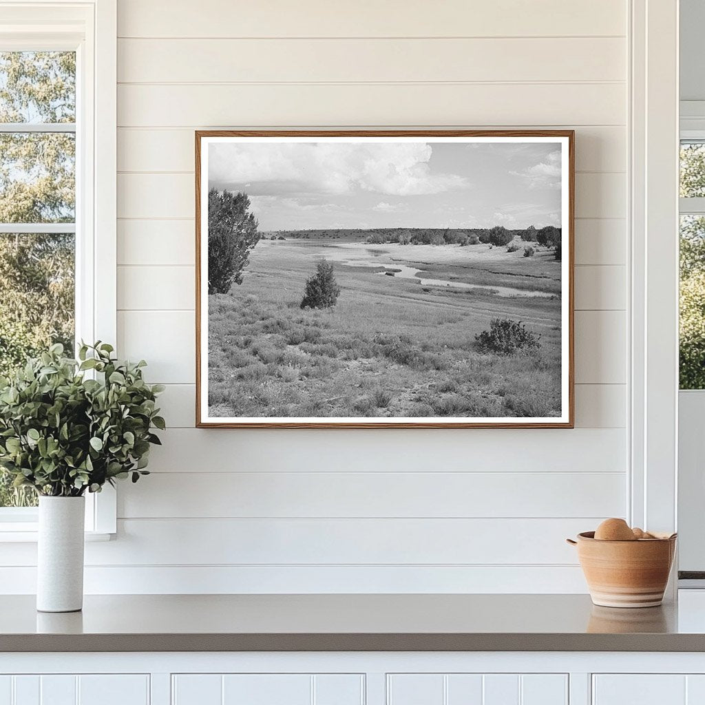 Concho Arizona Reservoir and Dam September 1940