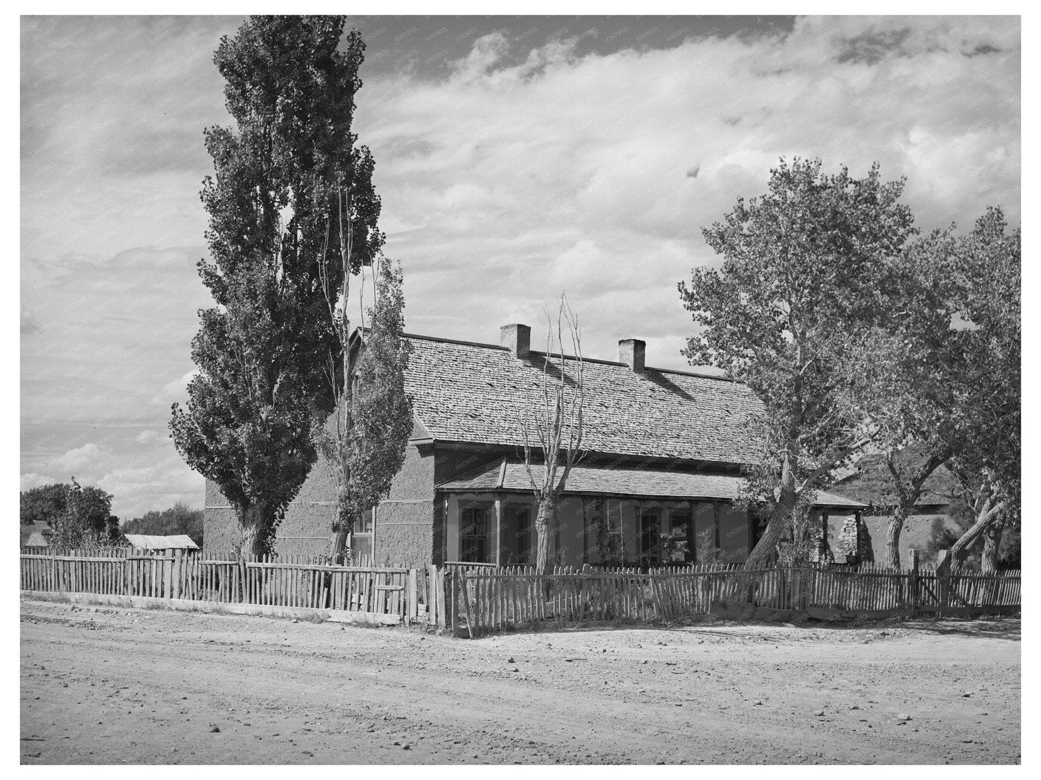Vintage Adobe House in Concho Arizona 1940