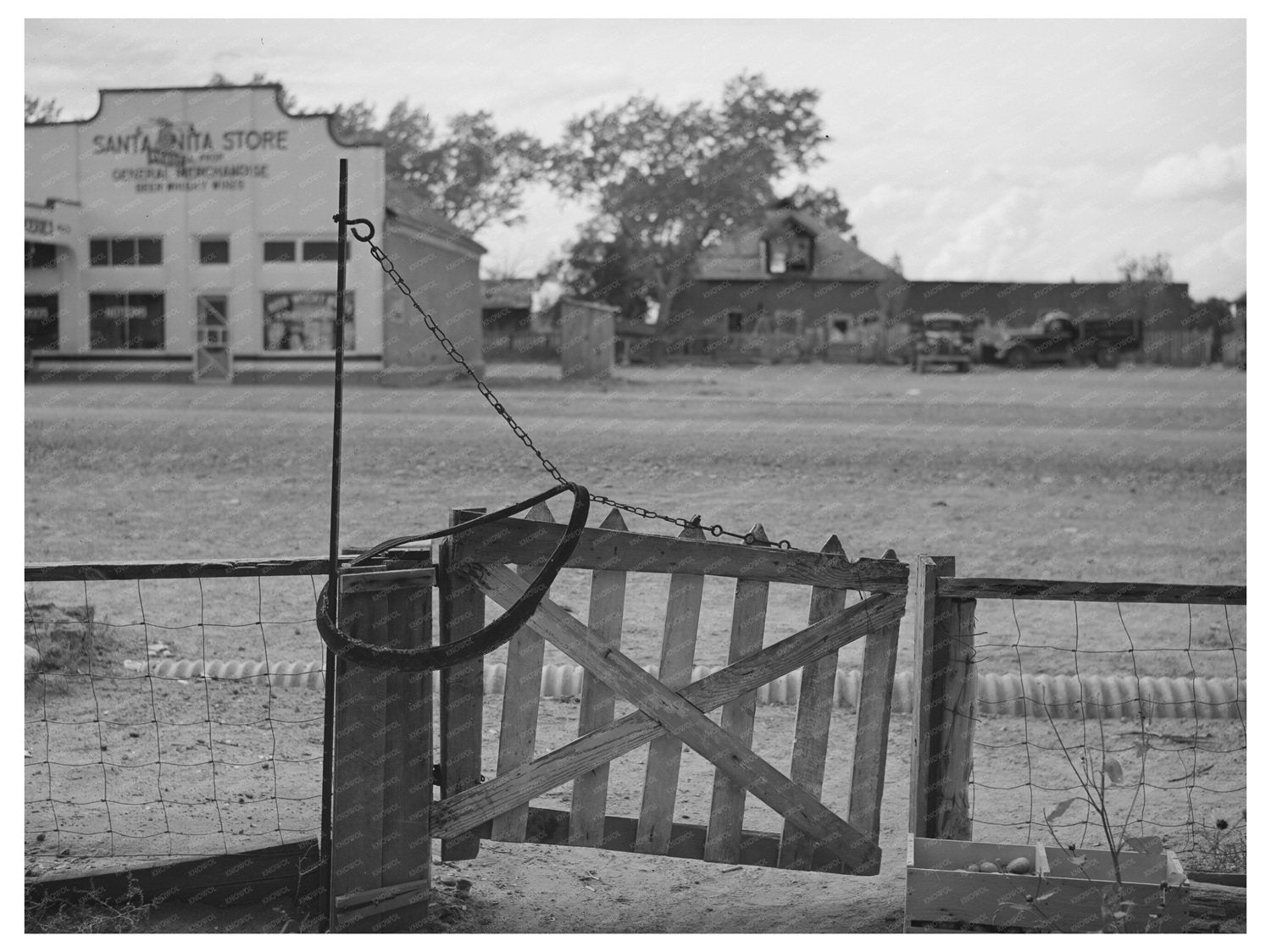 Vintage Store in Concho Arizona October 1940