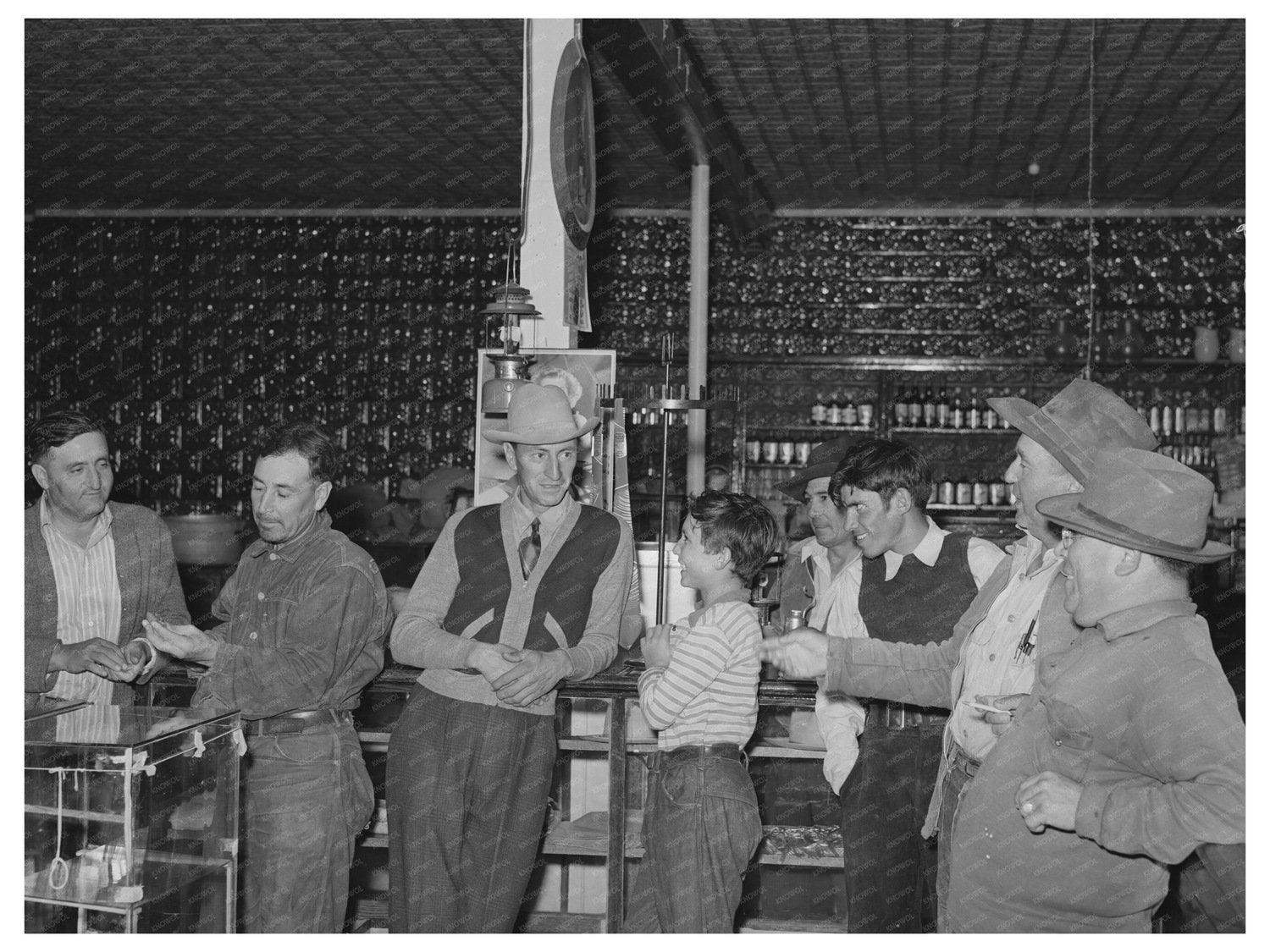 Vintage General Store in Concho Arizona October 1940