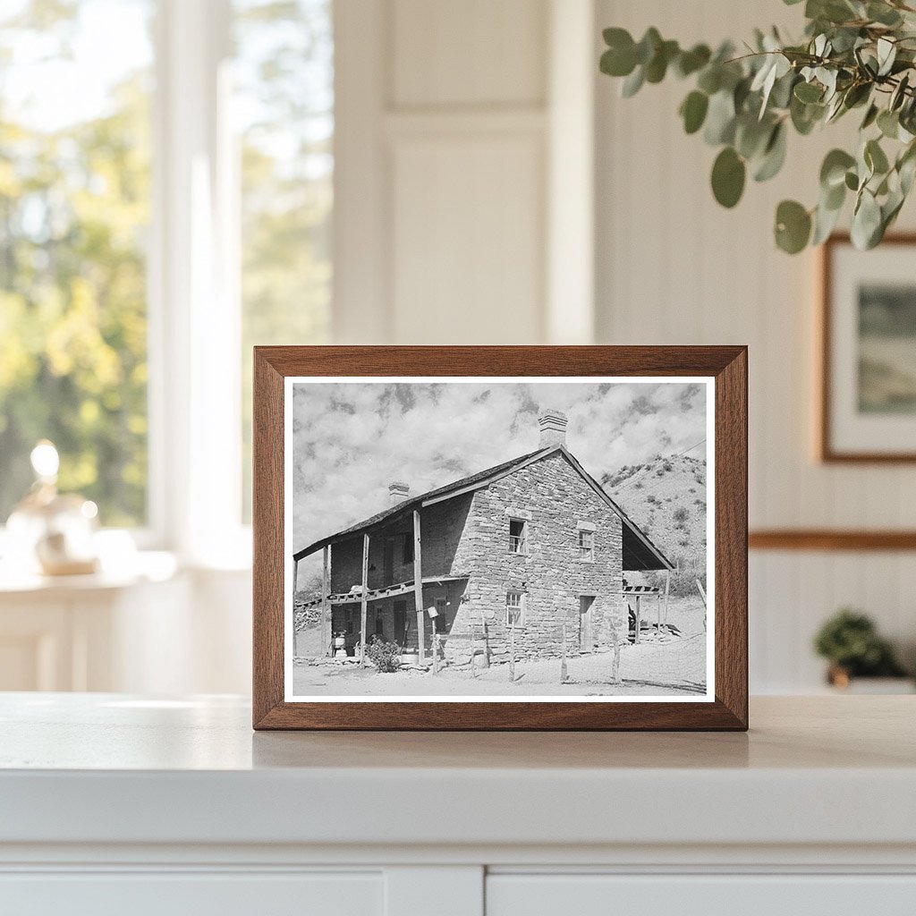 Historic Farmhouse in Santa Clara Utah 1854 October 1940