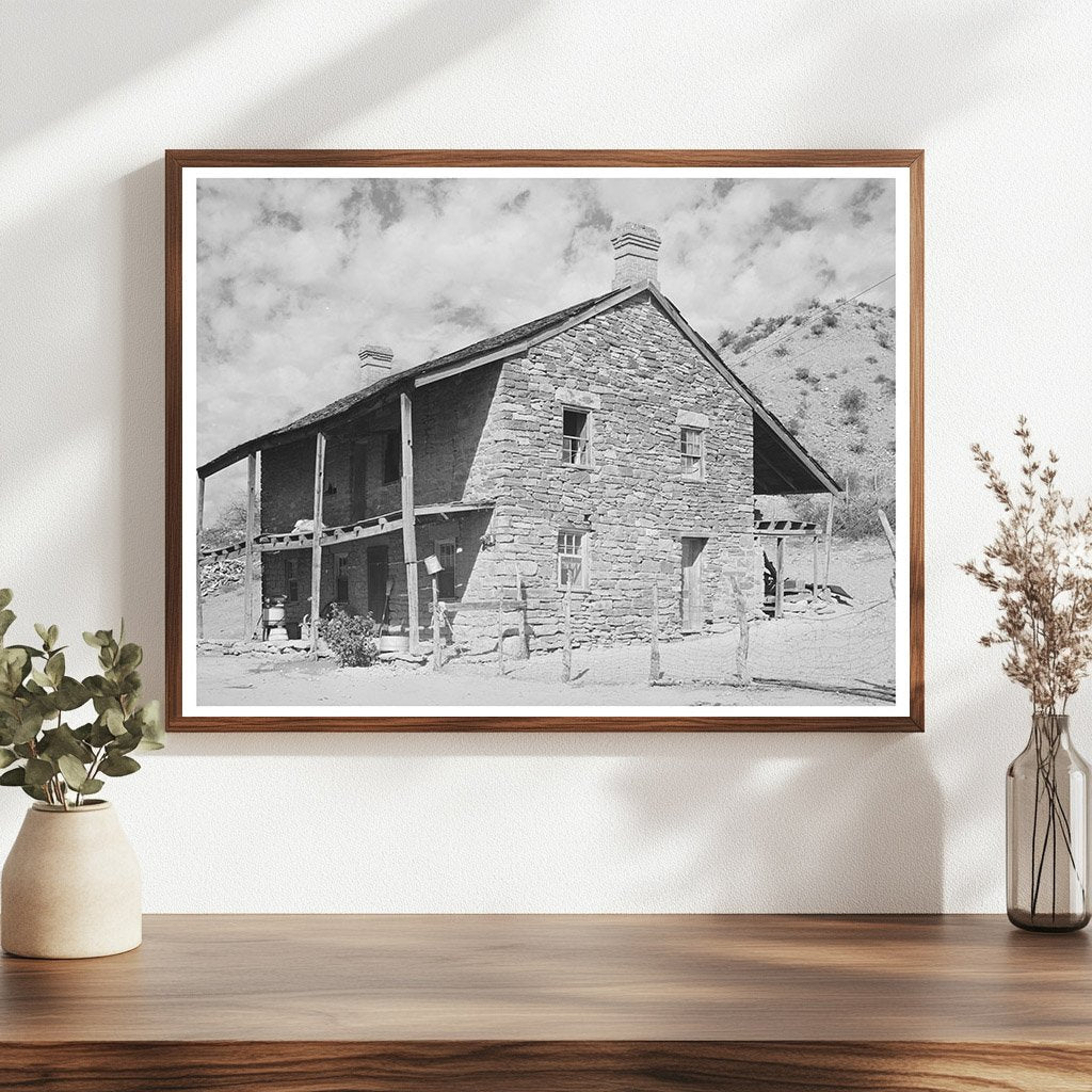 Historic Farmhouse in Santa Clara Utah 1854 October 1940