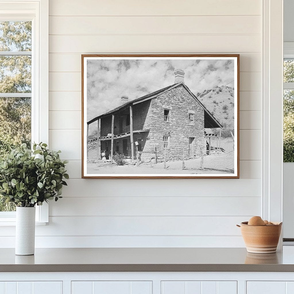 Historic Farmhouse in Santa Clara Utah 1854 October 1940