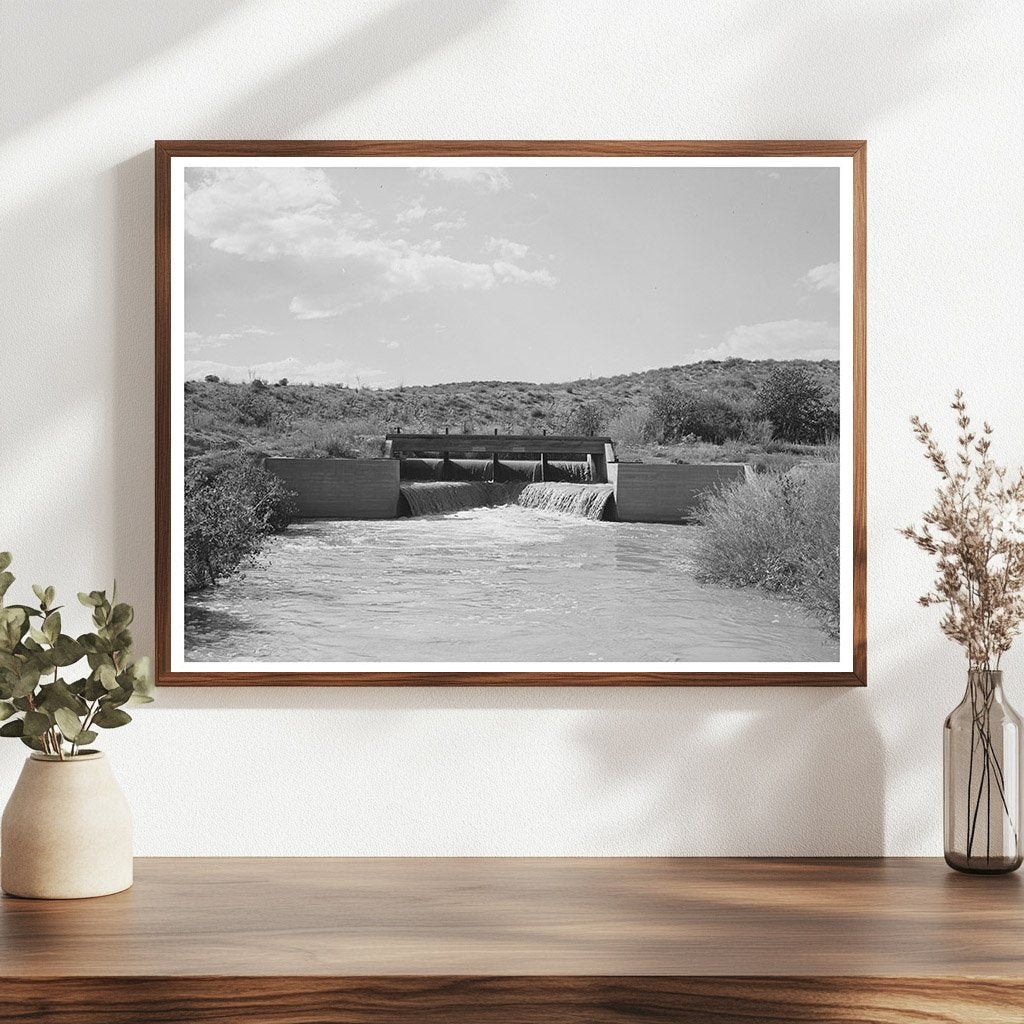Irrigation Canal Bernalillo County New Mexico 1940
