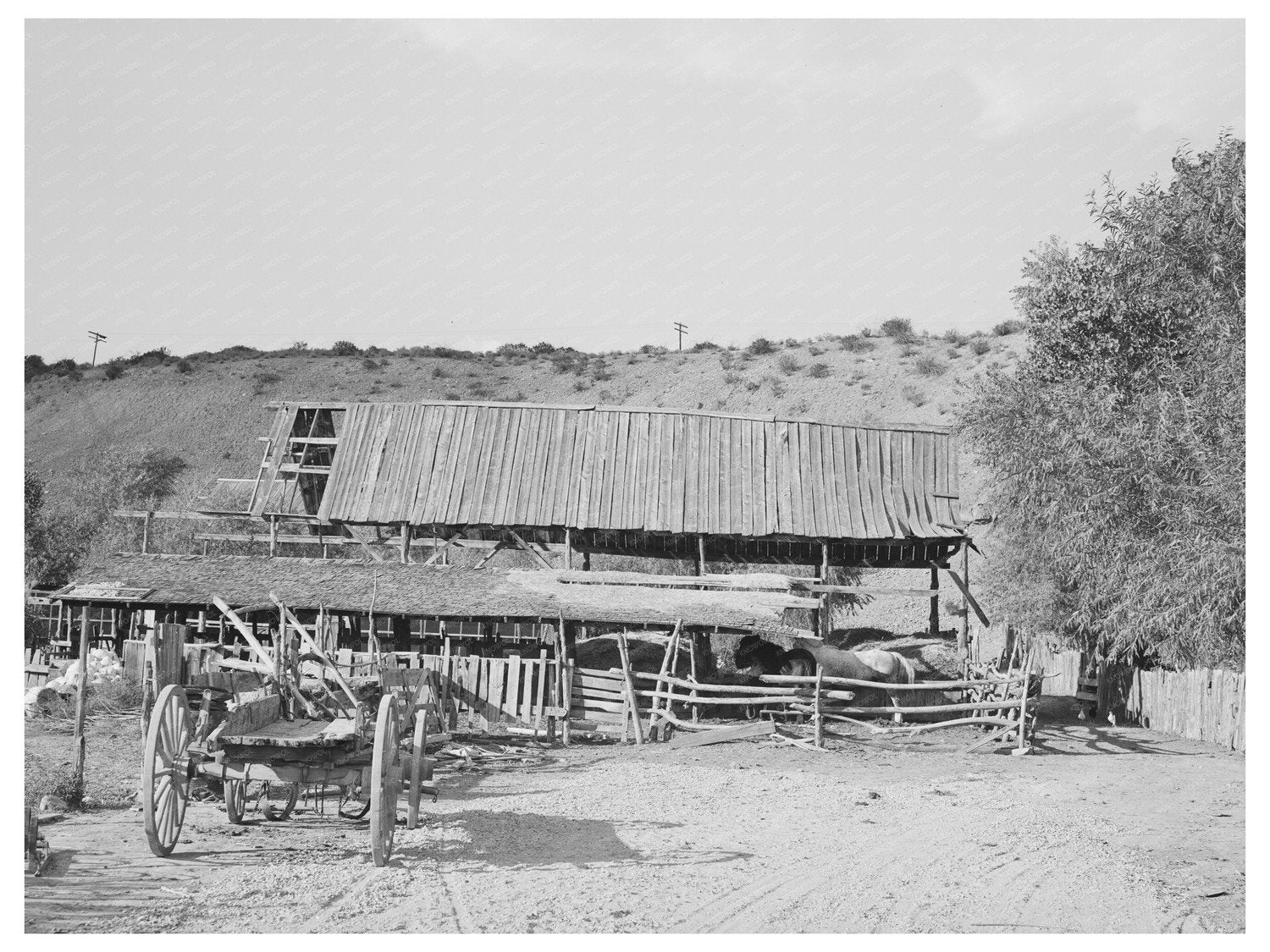 Vintage Barn in Santa Clara Utah 1940