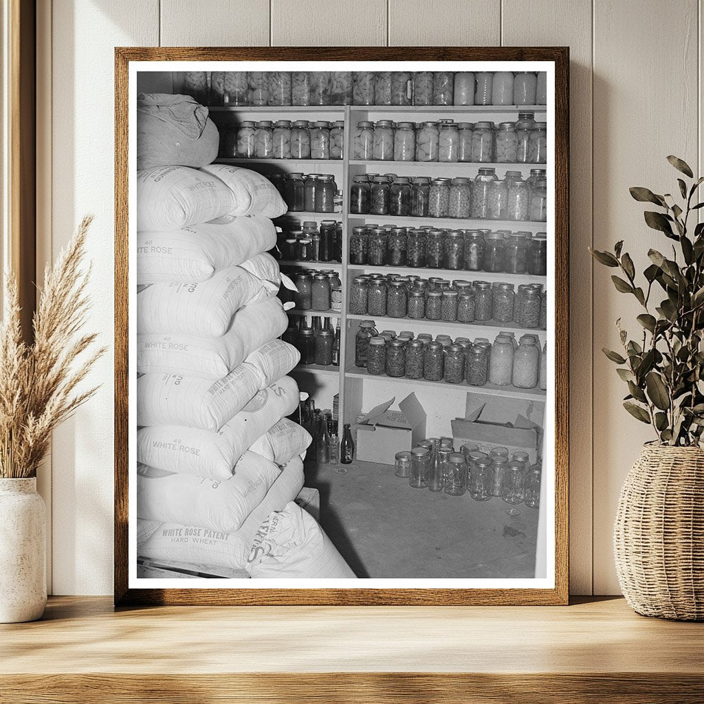 Mormon Families Stockpile Supplies for Winter 1940