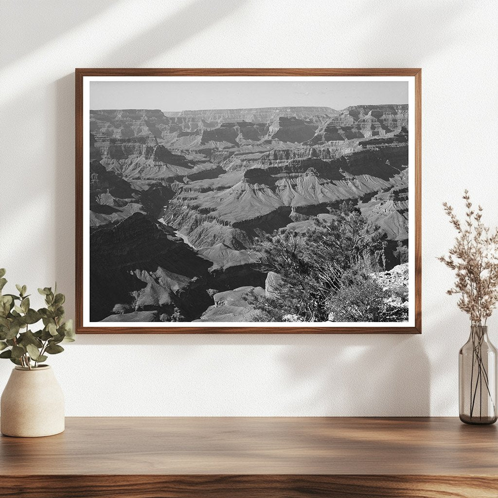 Grand Canyon Vintage Photo October 1940 Historical Image