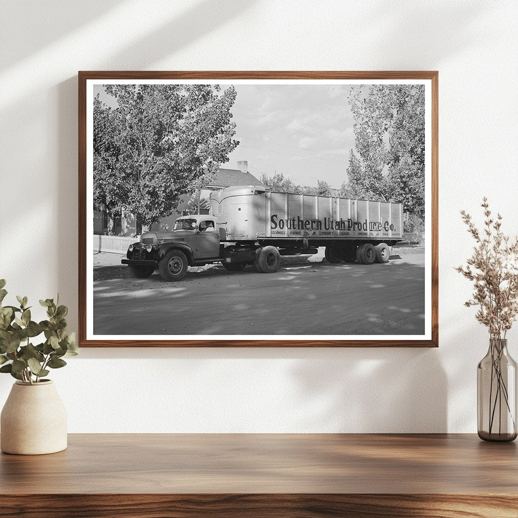 Vintage Produce Truck in Santa Clara Utah 1940
