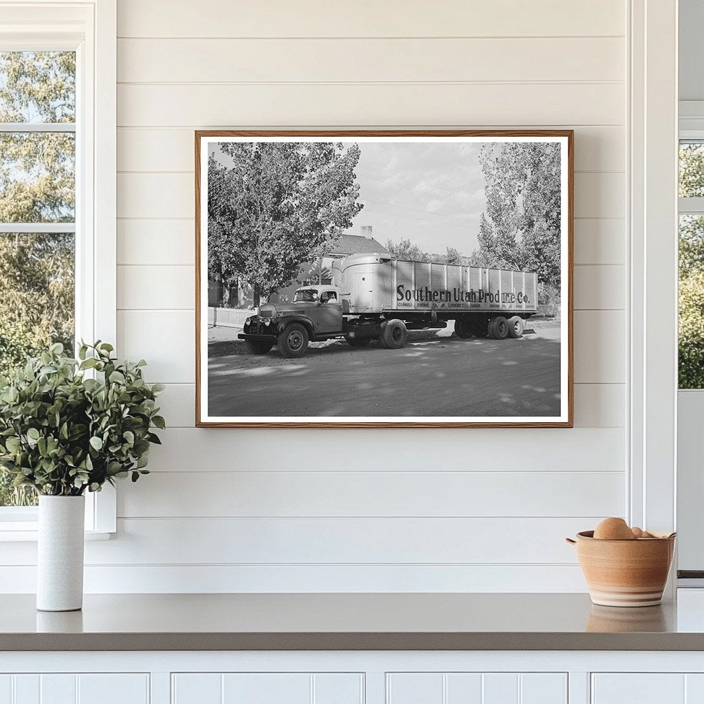 Vintage Produce Truck in Santa Clara Utah 1940