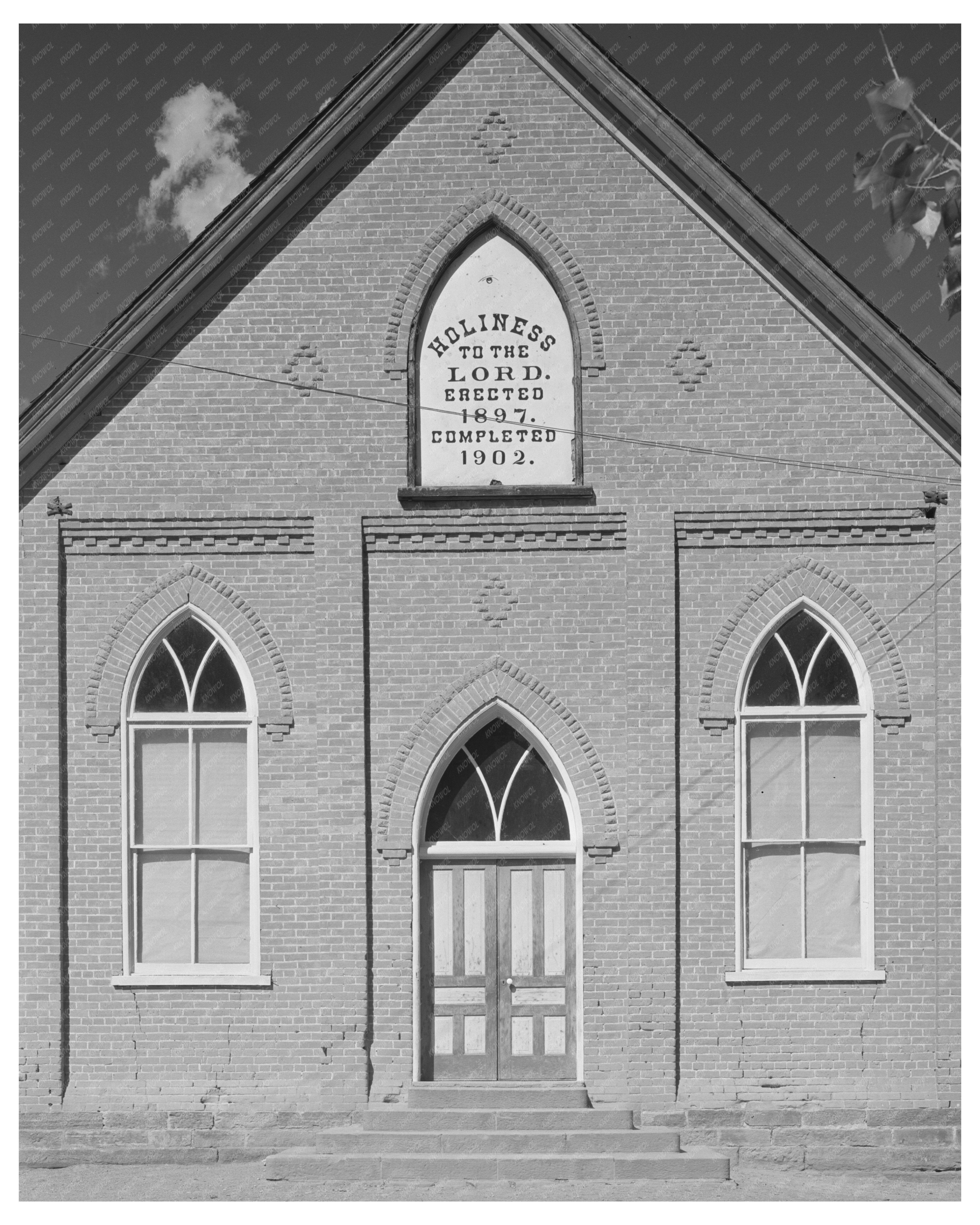 Church of Latter-Day Saints Santa Clara Utah 1940