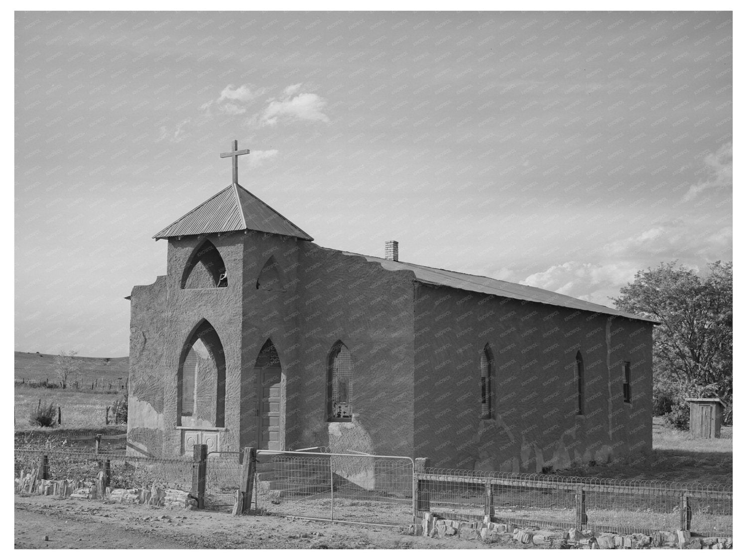 Concho Arizona Historical Scene October 1940