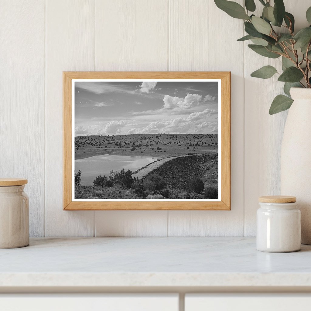 Concho Arizona Main Dam Vintage Image 1940