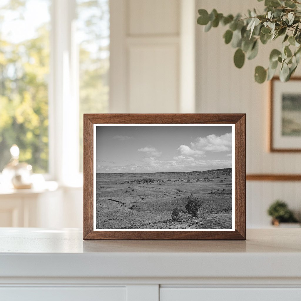 Concho Arizona Landscape October 1940 Vintage Photo
