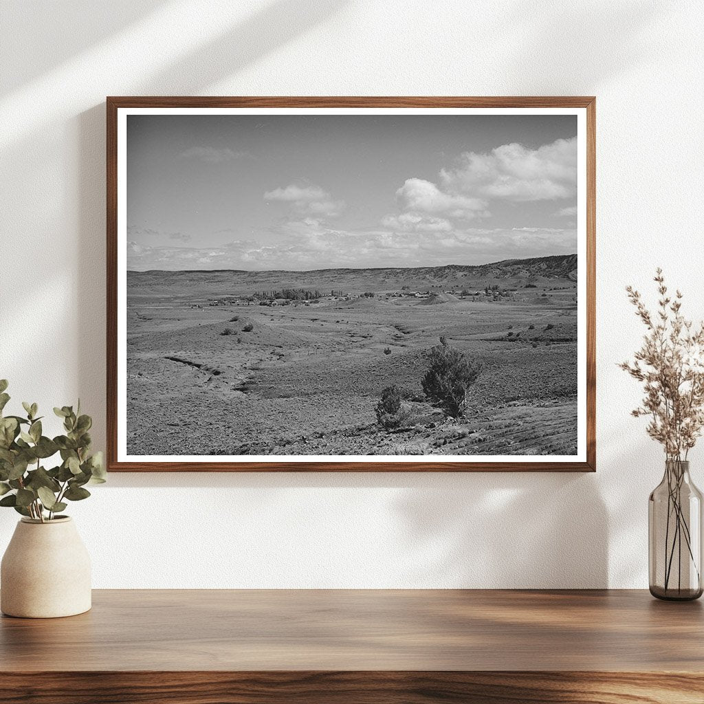 Concho Arizona Landscape October 1940 Vintage Photo
