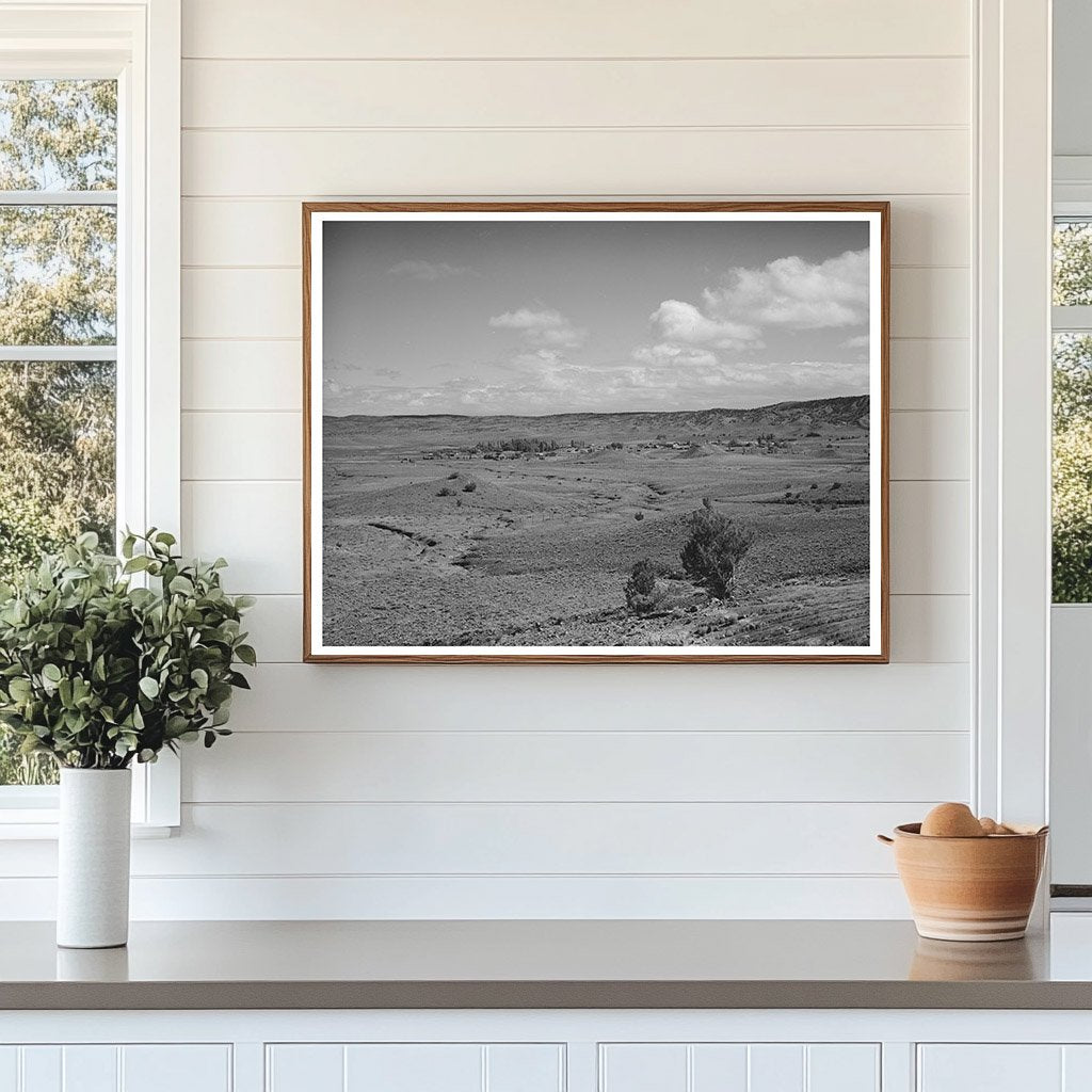 Concho Arizona Landscape October 1940 Vintage Photo