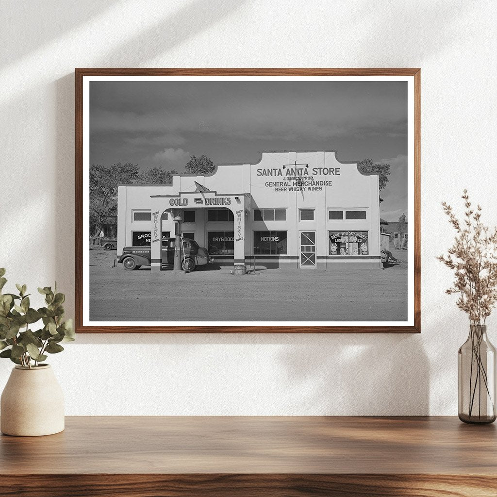 Concho Arizona Storefront October 1940 FSA Collection